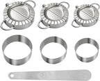 3-in-1 Stainless Steel Dumpling Maker Set by Unknown