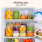 ComSaf Set of 6 Square Glass Jars - Image 5