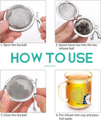 2pcs Loose Leaf Tea Steeper - Image 3