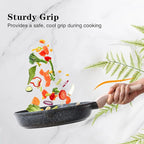 Kordisen Nonstick Frying Pan Set, 3 Piece Skillet Set, Healthy Induction - Image 7