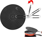 Silicone Splatter Screen for Frying Pan, Heat Resistant Guards for Frying - Image 5