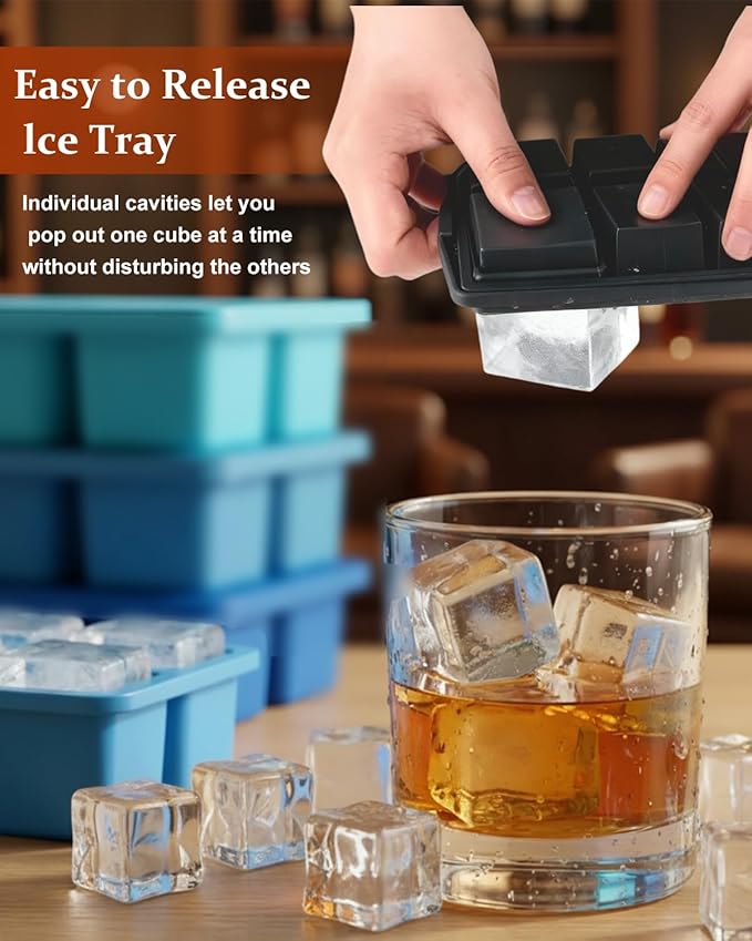Large Silicone Ice Cube Trays - Image 2