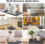 Stone Drying Mat for Kitchen Counter, Stone Bath Mat, Quick Drying Fast - Image 6