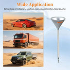 14.84" Steel Bendable Spout Funnel - Image 5