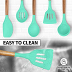 Zulay Kitchen Non-Stick Cooking Utensils Set - Image 7