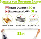 100 Extra Large Bowl Covers For Bread Proofing, Fits Bowl up to 20", Sheet Pan - Image 2