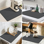 Coffee Mat, Absorbent Dish Drying Mat - Image 8