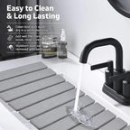 Stone Dish Drying Mats for Kitchen Counter, Drying Collapsible Dish Drying Mat - Image 6