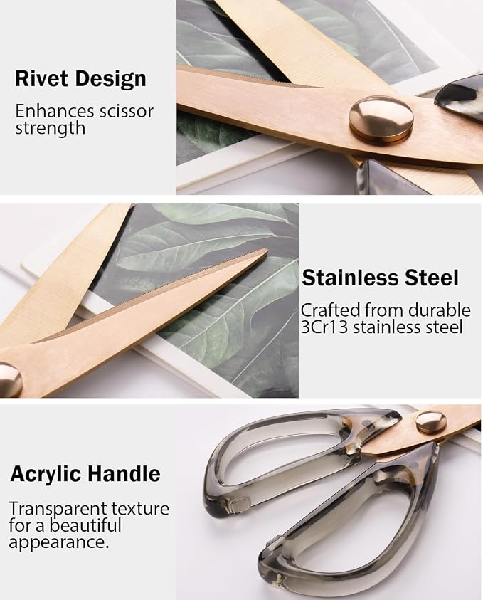 Kitchen Scissors All Purpose, ARCHIKING Kitchen Shears Cooking Scissor - Image 5
