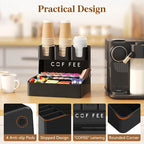 Lifewit 2-tier Coffee Station Organizer Caddy - Image 5