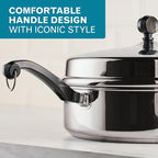 Farberware Classic Series Anniversary Edition Stainless Steel Sauté Pan and Lid - Image 5