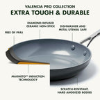 GreenPan Valencia Pro Hard Anodized Healthy Ceramic Nonstick 8" Frying Pan - Image 5