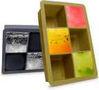 Silicone Ice Cube Trays with Lids, Large Square Ice Cube Molds - Image 8