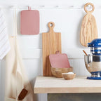 KitchenAid Ribbed Soft Silicone Pot Holder 2-Pack Set, Dried Rose - Image 2