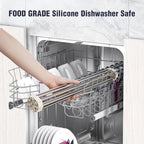 Tomorotec 17.7" x 12.5" Roll Up Dish Drying Rack Over Sink Drying Rack Sink - Image 6