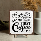 Coffee Bar Sign Plaque, Coffee Bar Accessories, Rustic Farmhouse Cafe Sign - Image 5