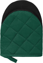 Short Oven Mitts, Heat Resistant 500°F, Silicone Grip Kitchen Gloves, Non-Slip - Image 6