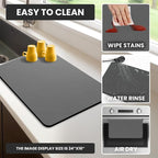 Dish Drying Mat Super Absorbent – 17" x 31" Coffee Mat - Image 7