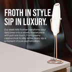 Zulay Kitchen Executive Series Luxury Gift Milk Frother - Image 3