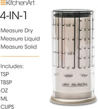 KitchenArt Professional Series 2 Cup Adjust-A-Cup, Champagne Satin, Adjustable - Image 2