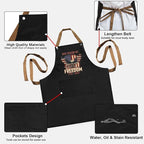 Us 250 Years Of Freedoms Apron - Image 6