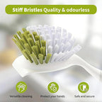 Dish Brush Scrub Brush with Handle - Image 4