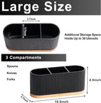 Countertop Silverware Holder, Cutlery Caddy - Image 2