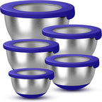 KITEISCAT Stainless Steel Mixing Bowls by KITEISCAT