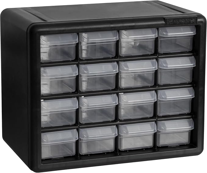Akro-Mils 16-Drawer Plastic Drawer Storage Cabinet by Akro-Mils