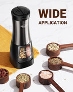 Sangcon Electric Salt and Pepper Grinder Set Shaker 2 IN 1 - Image 6