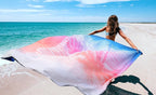 WIWIGO Beach Blanket Waterproof Sandproof Beach Mat 79" X 83"/10'x9'for 2-8 - Image 6