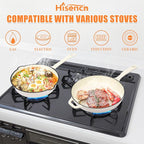 Hisencn Enameled Cast Iron Skillet Set - Image 5