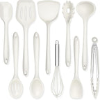 TeamFar Kitchen Cooking Utensils, 446°F Heat Resistant Kitchen Gadgets Tools by TeamFar