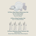Gibson Home 74 Piece Kitchen in a Box Pots and Pans Cookware, Plates and Bowls - Image 5