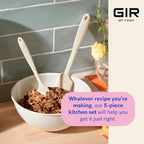 GIR: Get It Right 5 Piece Silicone Ultimate Kitchen Utensils Set - Image 5