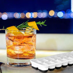 Set of 4 Stackable Silicone Ice Cube Trays - Image 3