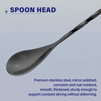 BRIOUT 2 Pcs Bar Spoon, 12 Inches Long Handle Drink Stirrer, Stainless Steel - Image 3