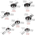 QWORK Stainless Steel Measuring Cups - Image 7