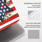 4th of July Dish Drying Mat 18x16 Inch, Patriotic Drying Mat - Image 4