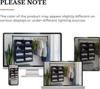 GRANNY SAYS 4-Shelf Hanging Organizer, Closet Hanging Shelves, Closet Hanging - Image 8