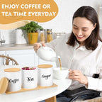 Reallnaive Coffee Tea Sugar Container Set - Image 6