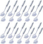 Hsei 20 Pcs Gray Kitchen Scrub Dish Brush Bulk by Hsei