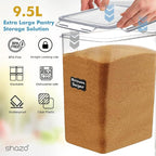Shazo 2 PC Extra Large Bulk Food Storage Containers - Image 5