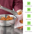 OCS Parts 3 Quart Mixing Bowls | Set of 4 | 9.75-Inch Stainless Steel - Image 4