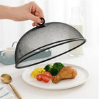 8 Pack Metal Mesh Screen Food Covers, 2 Large and 6 Small Sets, Reusable Metal - Image 5
