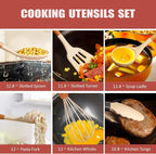 RAXCO Cooking Utensils Set, 12-Piece Kitchen Utensils and Accessories, 6-Piece - Image 5