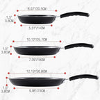 hunnycook Nonstick Frying Pan Set - Image 2