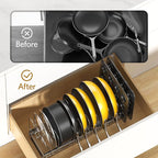 ORDORA Pots and Pans Organizer under Cabinet - Image 5