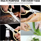 ONEBOM 2 Pack Kitchen Shears - Image 4