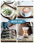 AMOAMI Coffee Mat Hide Stain Rubber Backed Absorbent Dish Drying Mat - Image 6